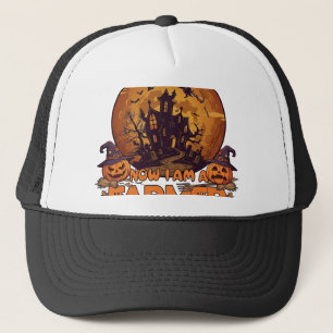 Casquette Balai Brisé Ferme Halloween Sorcière Maison Hantée