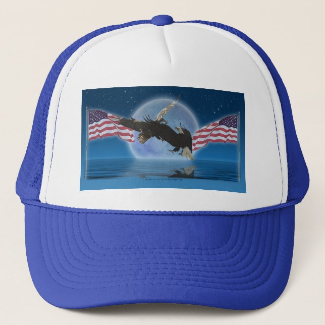 Casquette BALD EAGLE & US FLAG Patriot Series (Devant)