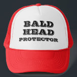 Casquette BALD HEAD PROTECTOR Funny Humorous<br><div class="desc">Funny Humorous Golf,  Baseball and Trucker Hat/Cap,  says BALD HEAD PROTECTOR.  Three lines of text can be customized as desired.  Hat is available in several colors,  color combinations. All Rights Reserved © 2025 Alan & Marcia Socolik.</div>