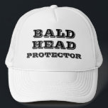 Casquette BALD HEAD PROTECTOR Funny Humorous<br><div class="desc">Funny Humorous Golf,  Baseball and Trucker Hat/Cap,  says BALD HEAD PROTECTOR.  Three lines of text can be customized as desired.  Hat is available in several colors,  color combinations. All Rights Reserved © 2025 Alan & Marcia Socolik.</div>