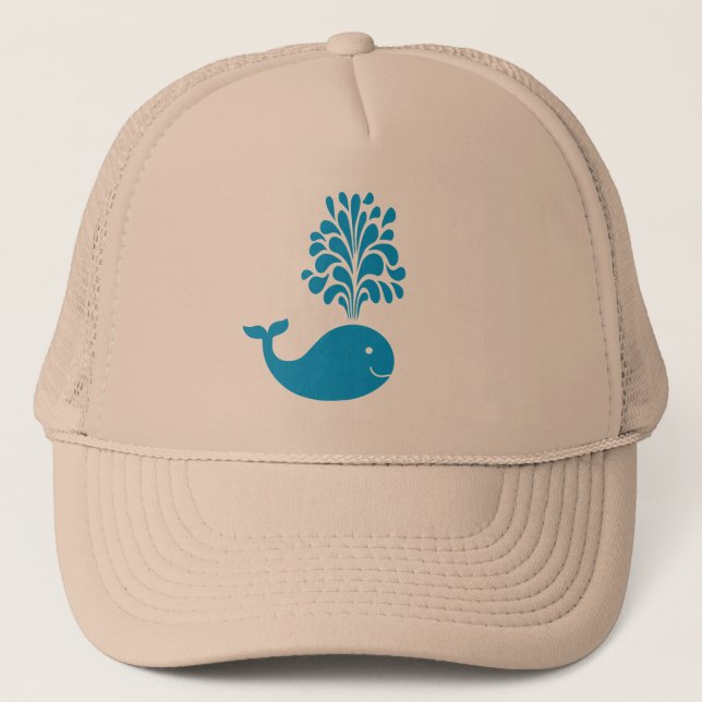 Casquette Baleine amusante (Devant)
