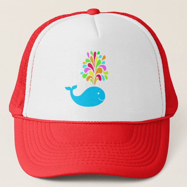 Casquette Baleine amusante (Devant)