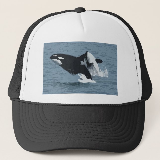 Casquette Baleine d'Orka (Devant)