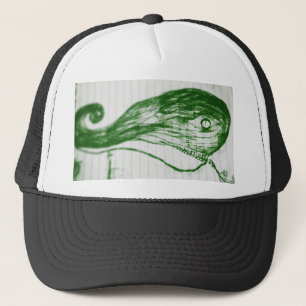 Casquette baleine verte