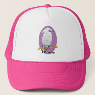 Casquette Bali Mina tropical oiseau exotique