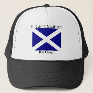Casquette Ballcap d'écossais ou de merde