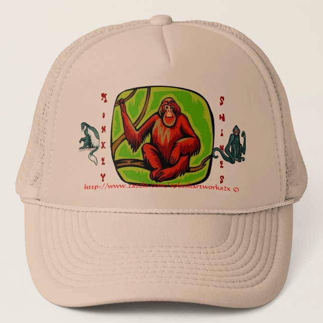 Casquette Ballcap Monkey Shins (Devant)