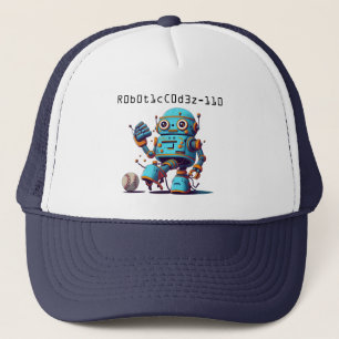 Casquette balle de baseball robot