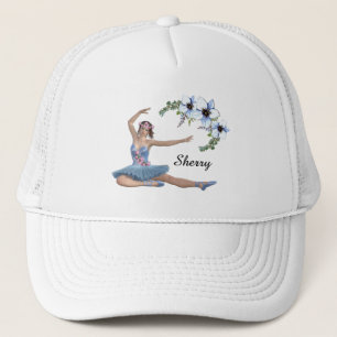 Casquette Ballerina en bleu Nom personnel