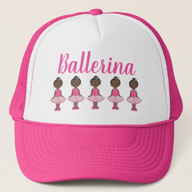 Casquette Ballerina Pink Tutu Dance Considérant Ballet Danse (Devant)