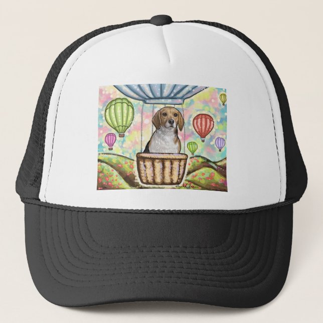 Casquette - ballon chaud de cheveux (Devant)