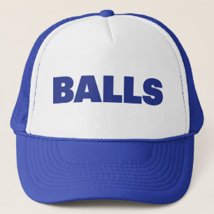 Casquette BALLS slogan amusant camionneur chapeau
