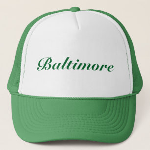 Casquette Baltimore Green