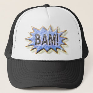 Casquette Bam ! Tablier affligé d'Emeril de regard