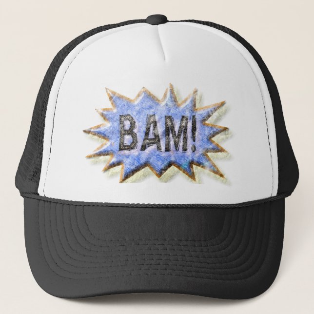 Casquette Bam ! Tablier affligé d'Emeril de regard (Devant)