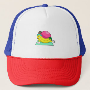 Casquette Banane au yoga Fitness