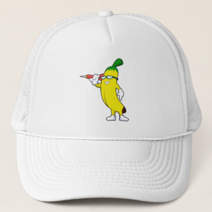 Casquette Banane aux fléchettes avec fléchettes