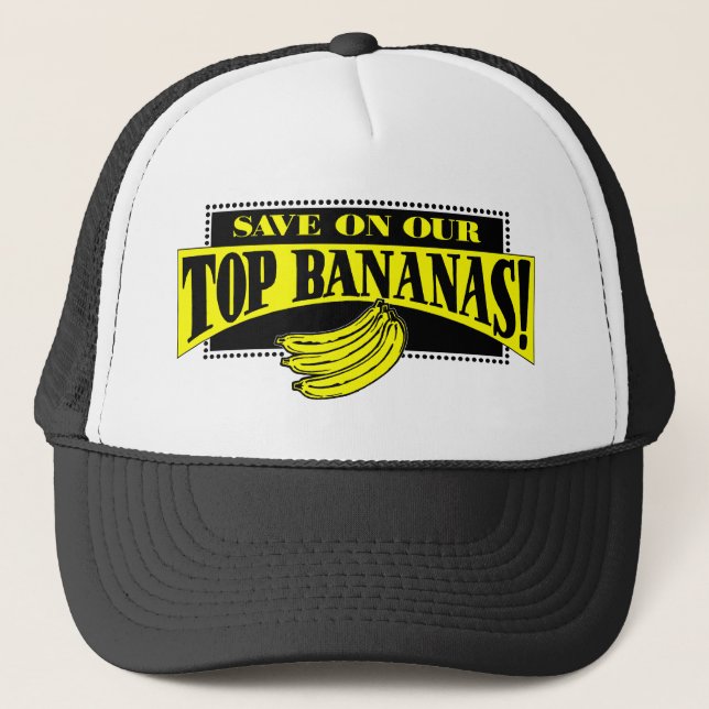 Casquette Bananes supérieures (Devant)