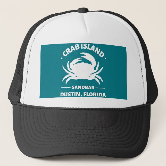 Casquette banc de sable de l'île de crabe Dustin Floride (Devant)