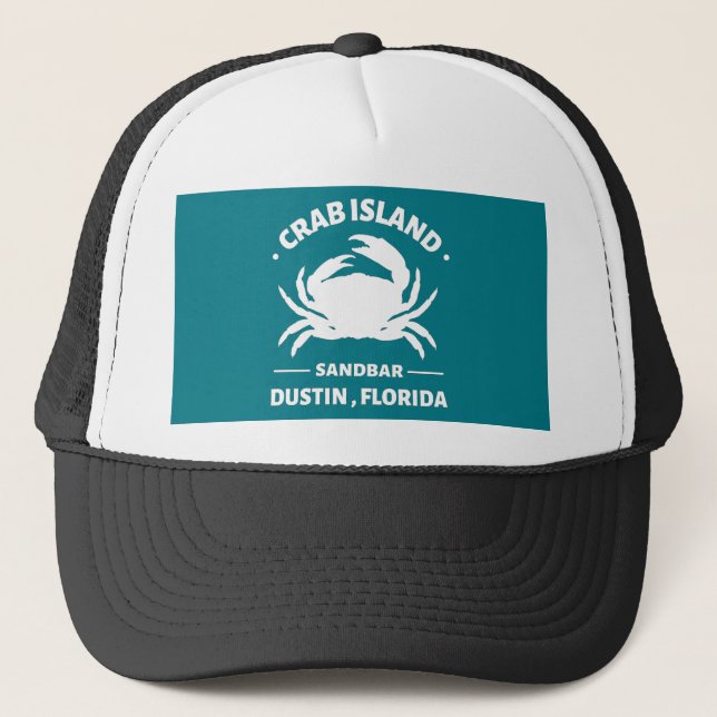 Casquette banc de sable de l'île de crabe Dustin Floride (Devant)