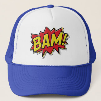 Casquette bande dessinée bam !