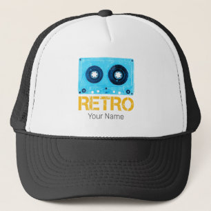 Casquette Bande Retro Rechercher Cassette Vintage Fête des a