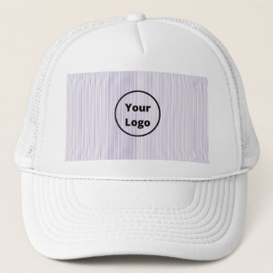 Casquette Bandes fines noires et blanches