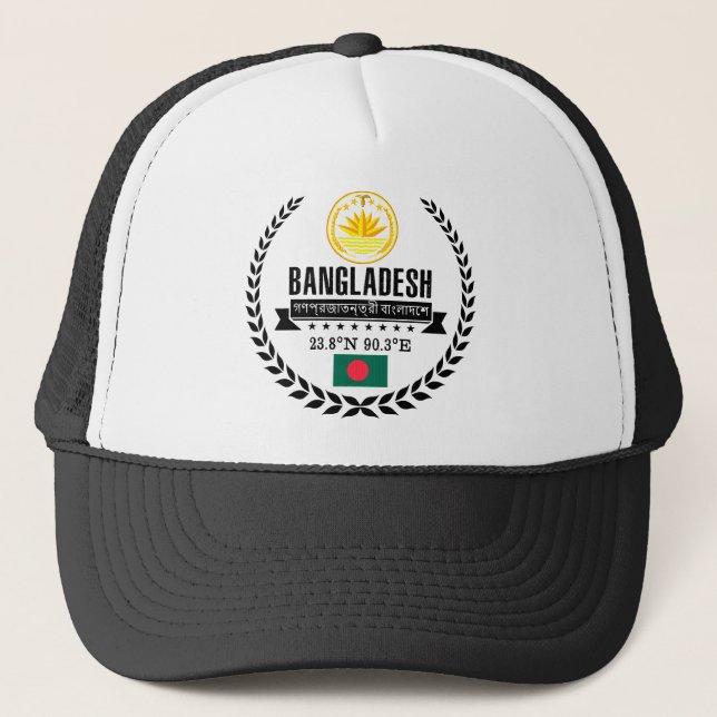 Casquette Bangladesh (Devant)
