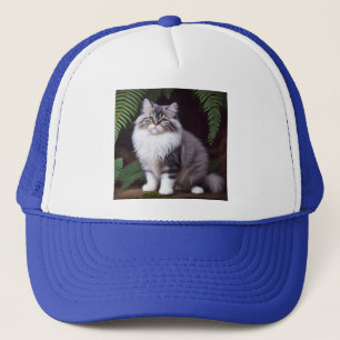 Casquette Banjo le persan : Un délice gris et blanc