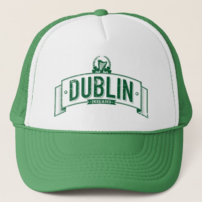 Casquette bannière affligée de Dublin (Devant)