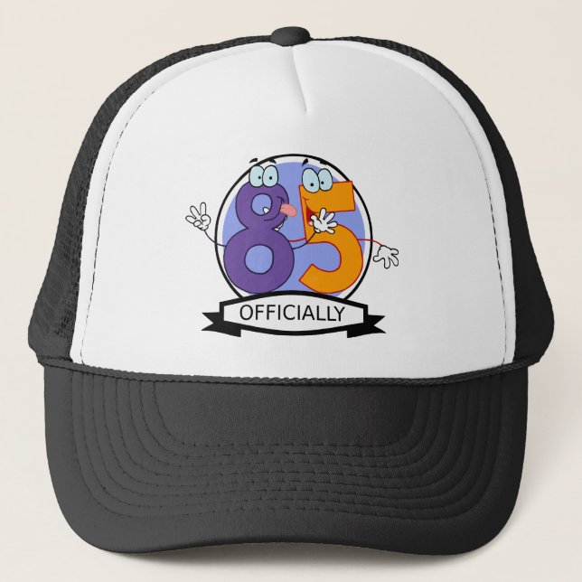 Casquette Bannière d'anniversaire officielle 85 (Devant)