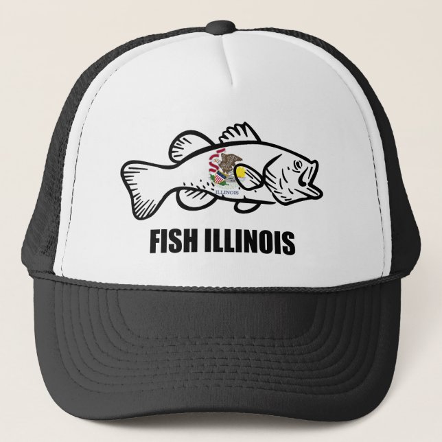 Casquette Bar Illinois Bass (Devant)