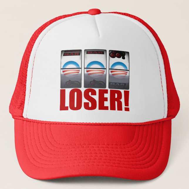 Casquette Barack Obama - perdant ! (Devant)