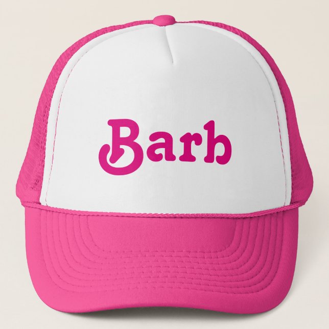 Casquette Barb (Devant)