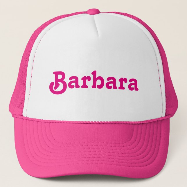 Casquette Barbara (Devant)