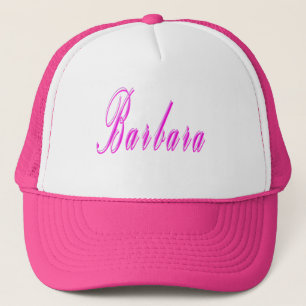 Casquette Barbara Girls Nom Logo,