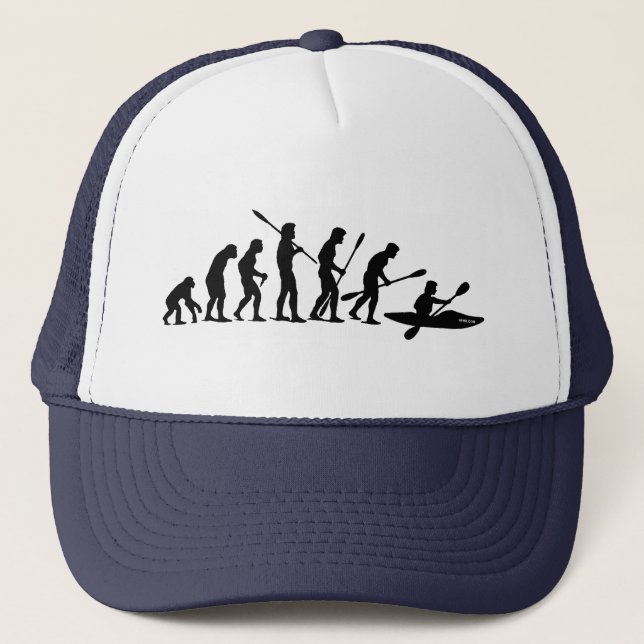 Casquette Barbotant l'évolution (kayak) (Devant)