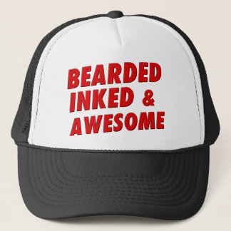 Casquette Barbu, encré et impressionnant