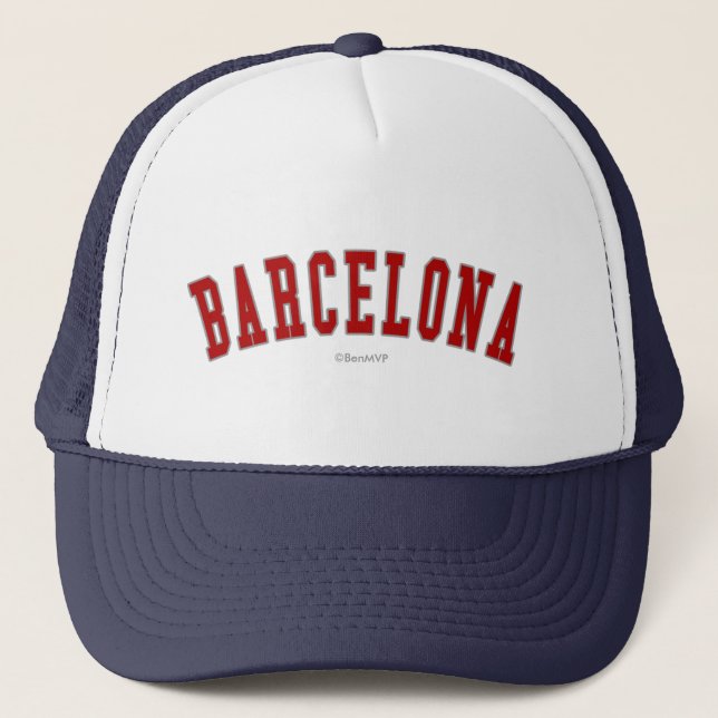 Casquette Barcelone (Devant)