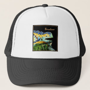 Casquette Barcelone Lizard & Parc Guell, Catalogne / Gaudi 
