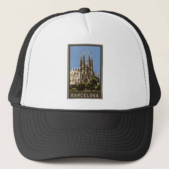 Casquette Barcelone Sagrada Familia (Devant)