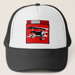 Casquette Baron rouge Rocks !