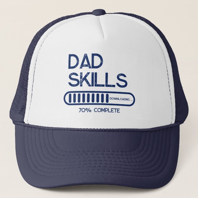 Casquette Barre de progression de téléchargement des compéte (Devant)