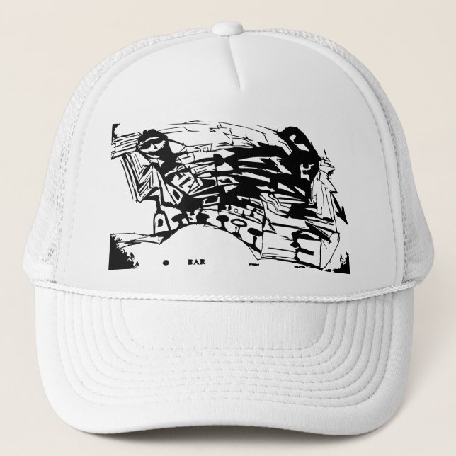 CASQUETTE BARRE DE SPORT SVG (Devant)