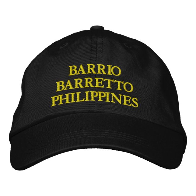 CASQUETTE BARRIO BARRETTO PHILIPPINES (Devant)