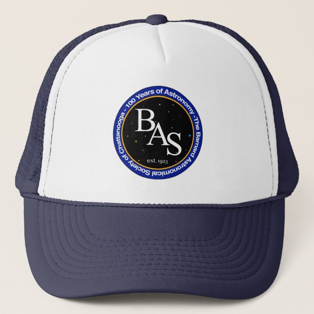 Casquette BAS 100 année Logo Trucker Chapeau (Devant)