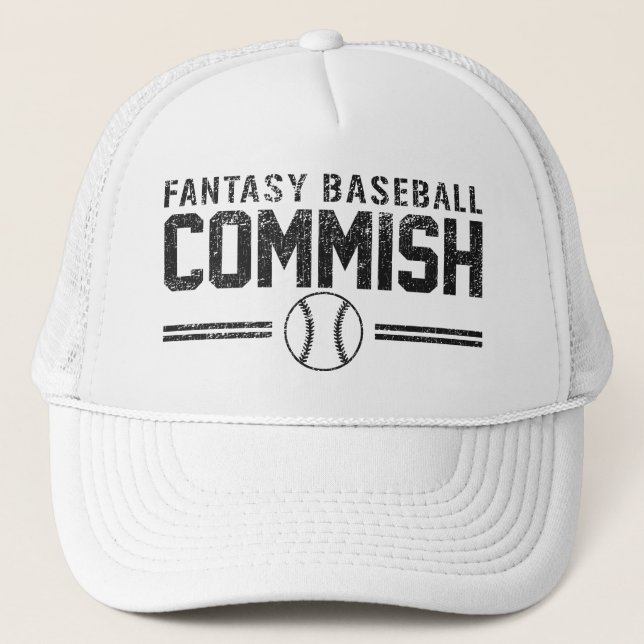 Casquette Base-ball Commish d'imaginaire (Devant)