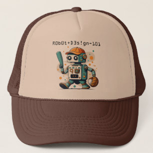 Casquette base de baseball robot mignonne