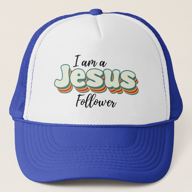 Casquette basé sur la foi - Je suis un disciple de (Devant)