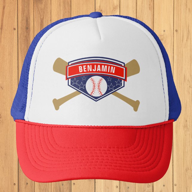 Casquette Baseball Enfants Nom Personnalisé (Créateur téléchargé)